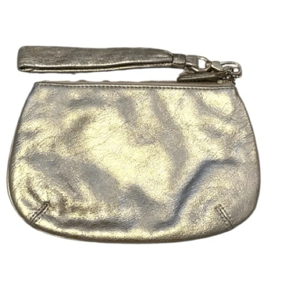 Coach Metallic Gold Wristlet